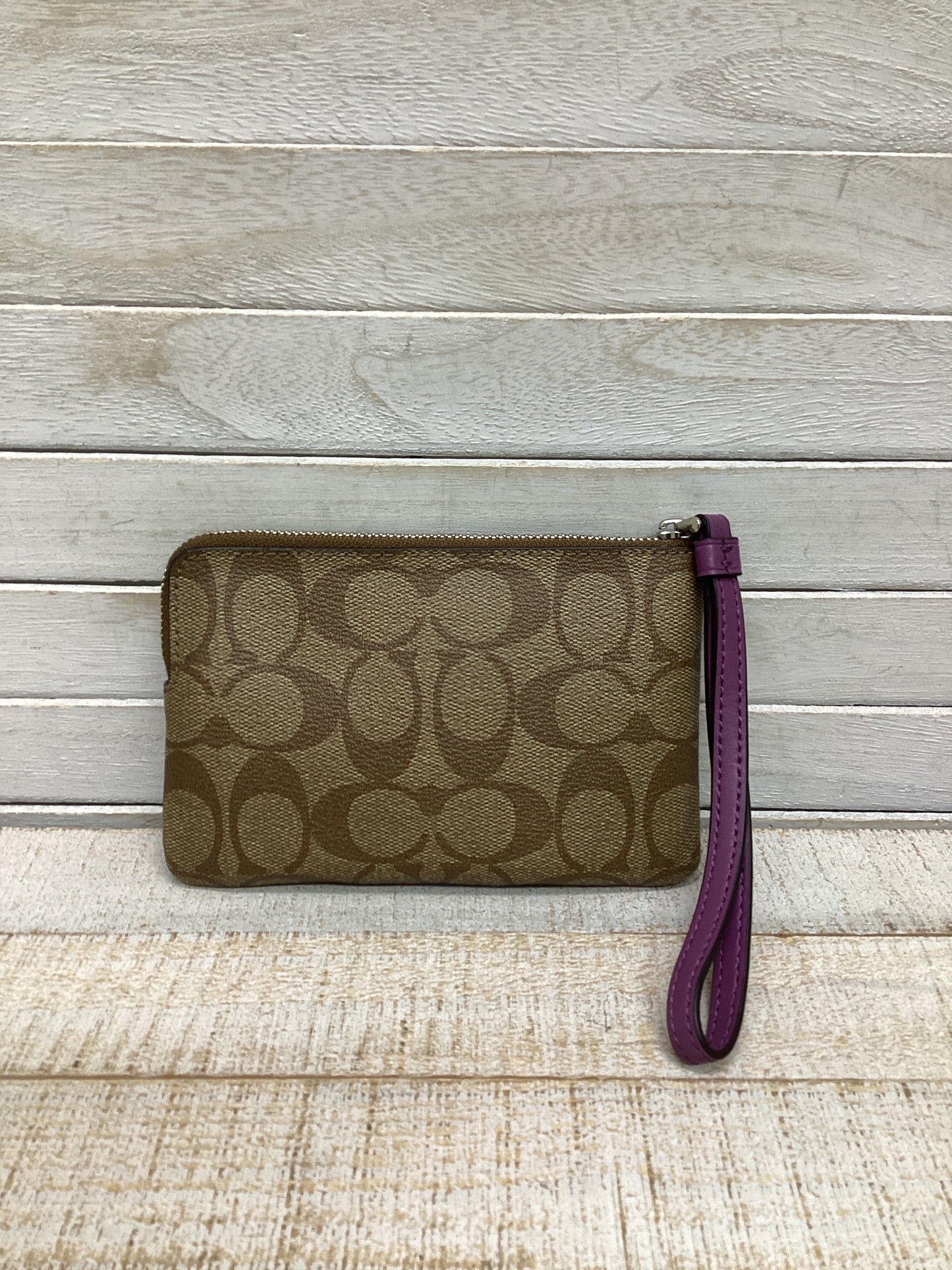 Wristlet Designer By Coach, Size: Medium