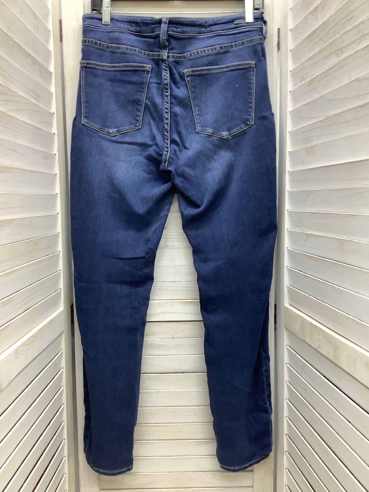 Jeans Skinny By Pilcro In Blue Denim, Size: 12