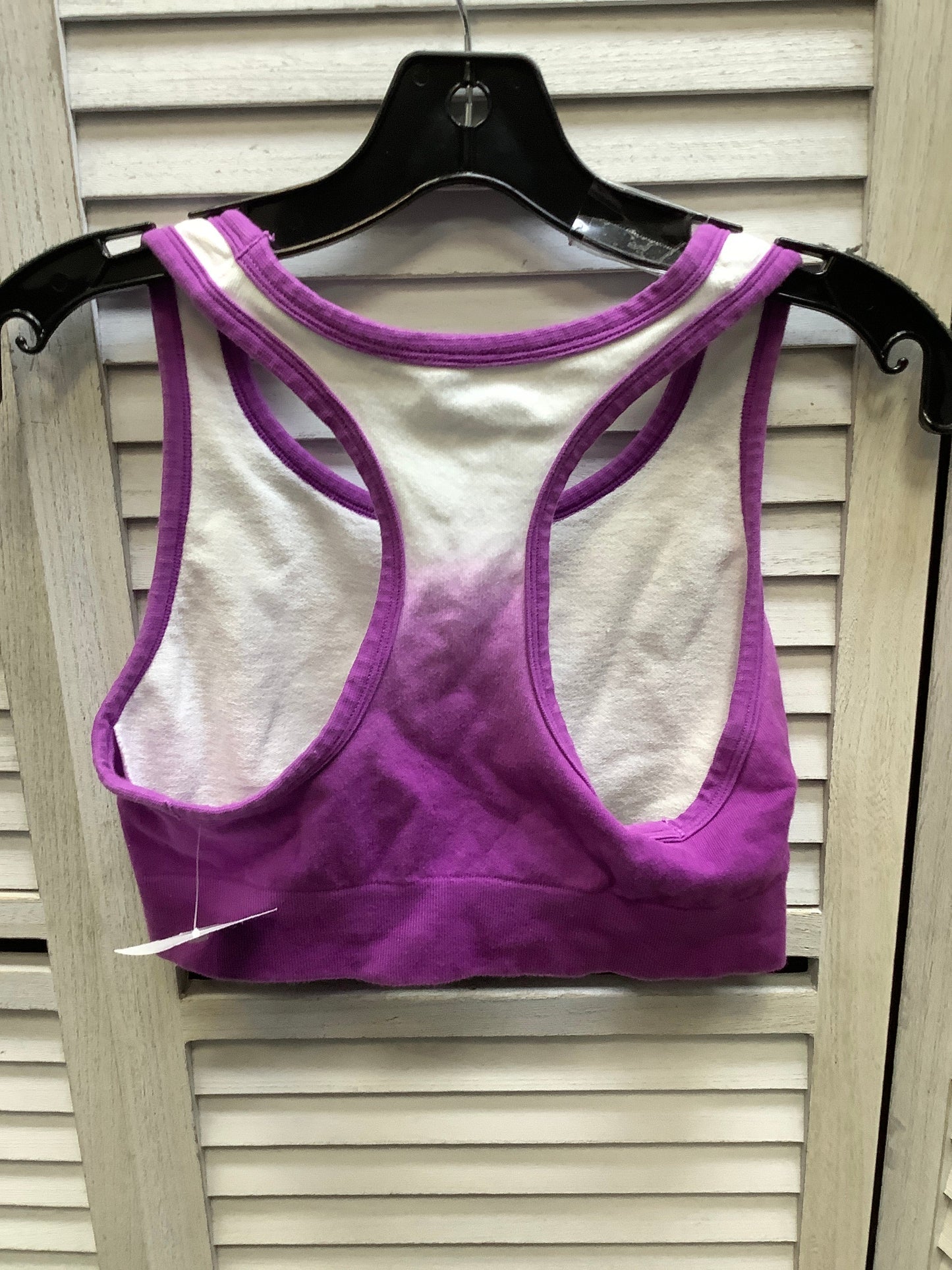 Athletic Bra By Champion In Purple, Size: Xl