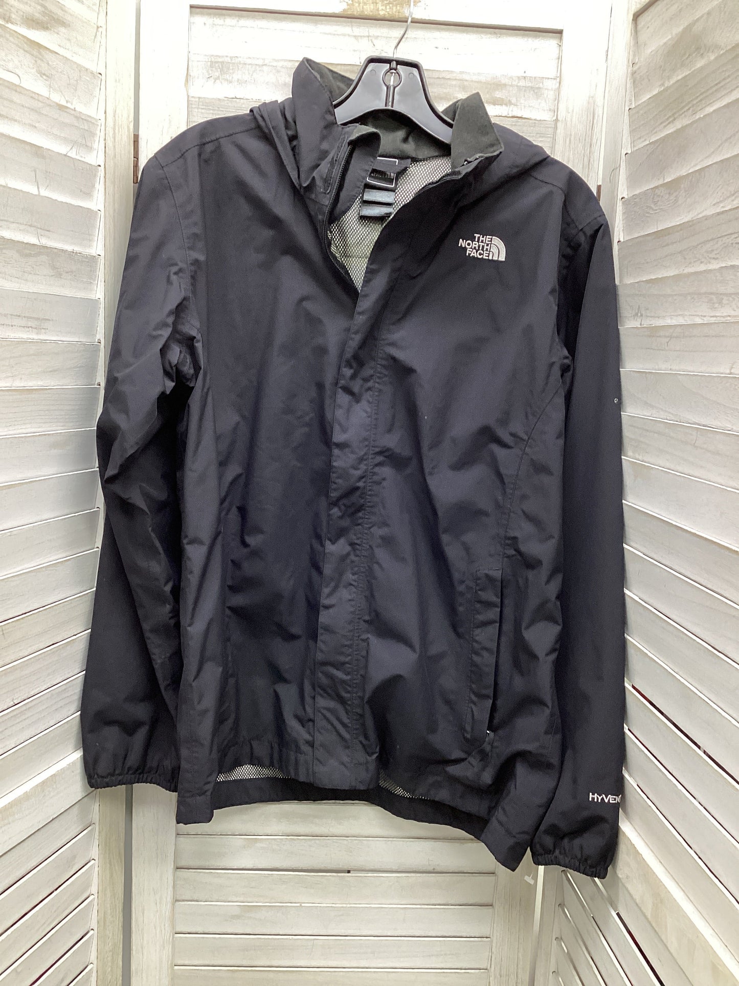 Jacket Windbreaker By The North Face In Black, Size: Xl