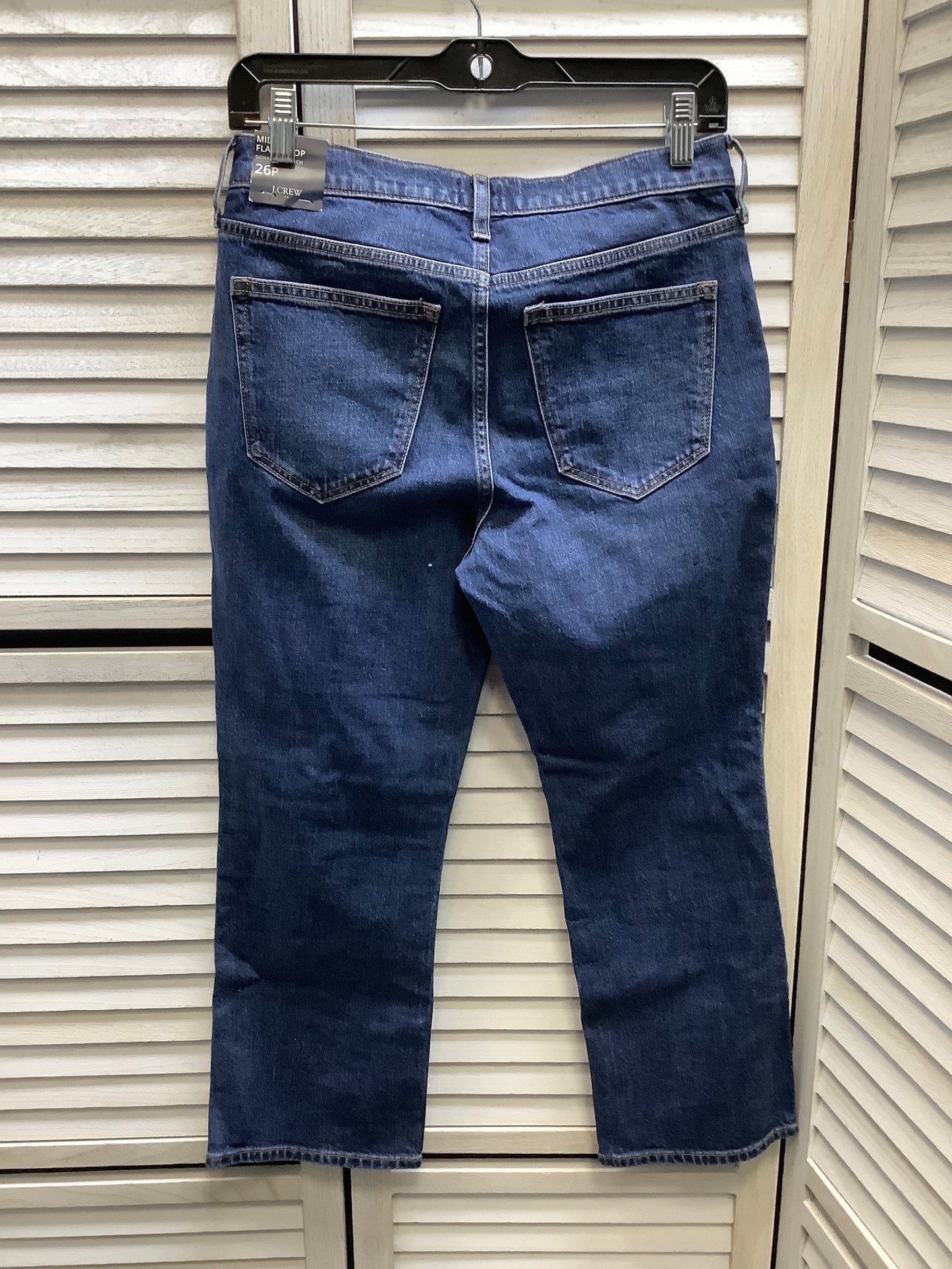 Jeans Cropped By J. Crew In Blue Denim, Size: 2