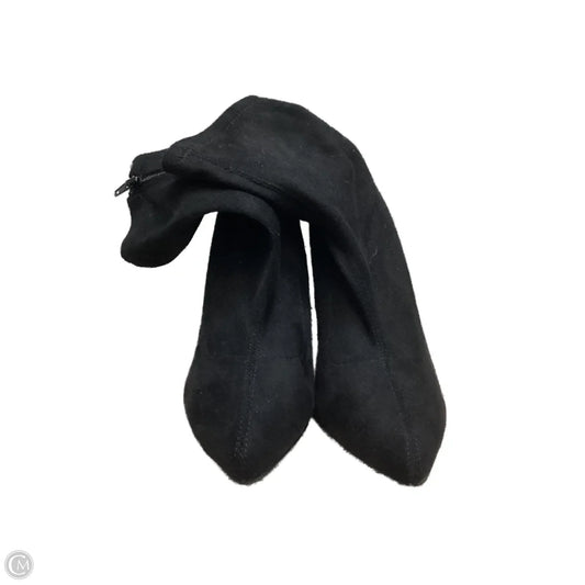 Boots Ankle Heels By Anne Michelle In Black, Size: 7.5