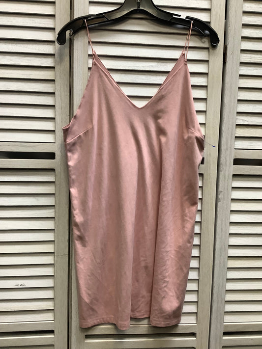 Pink Dress Casual Short Forever 21, Size L