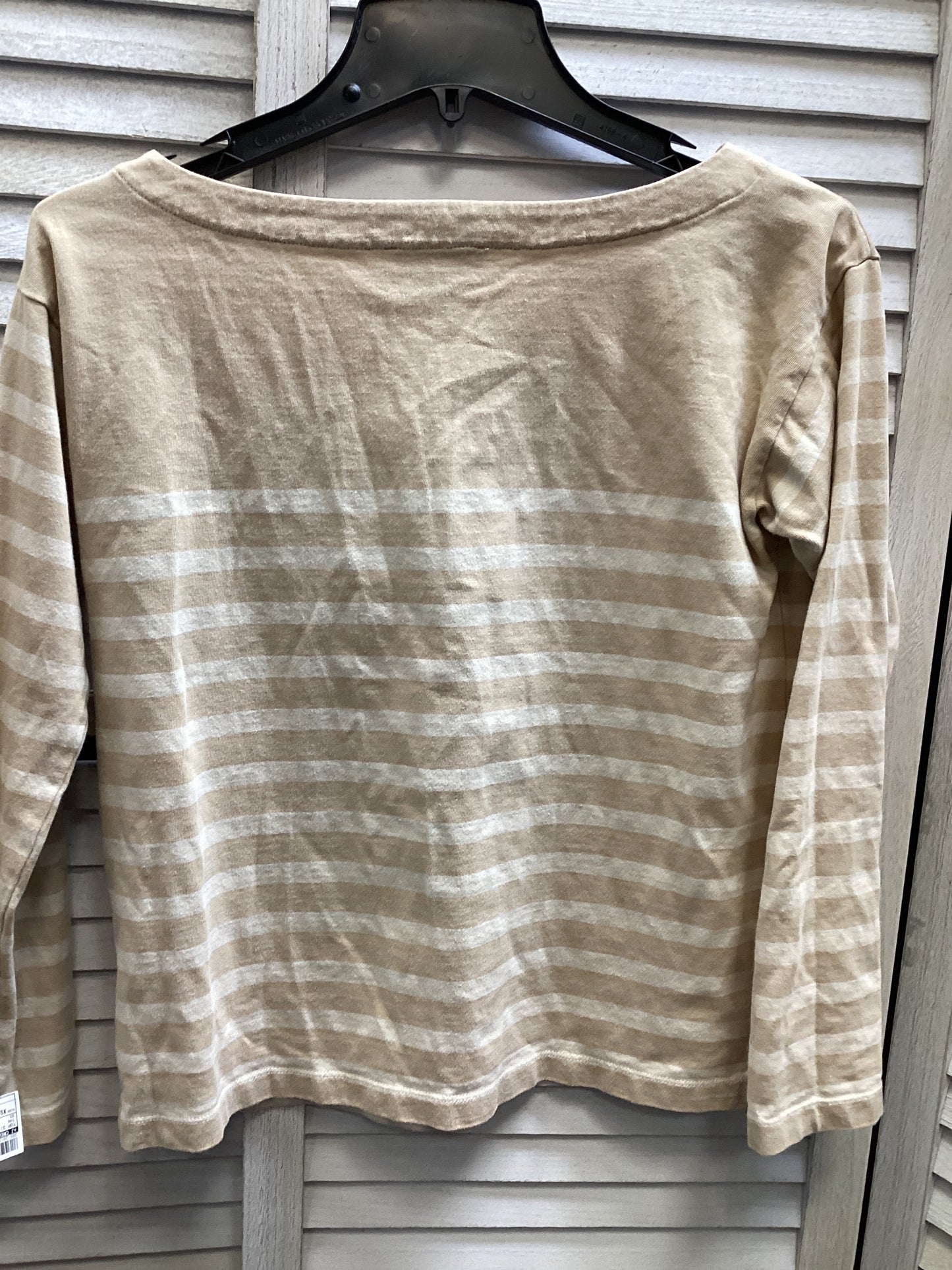 Top 3/4 Sleeve By J Crew In Tan, Size: Xs