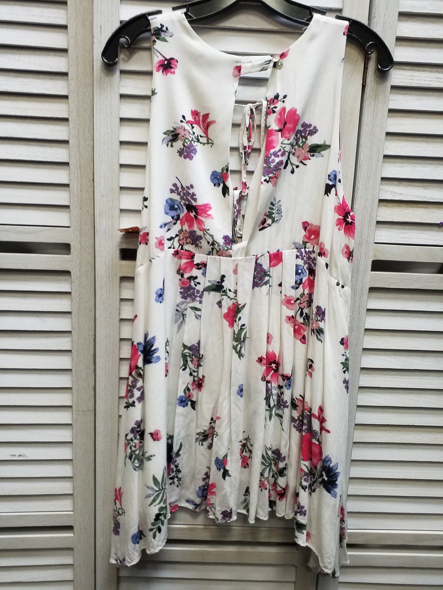 Floral Dress Casual Short Clothes Mentor, Size S