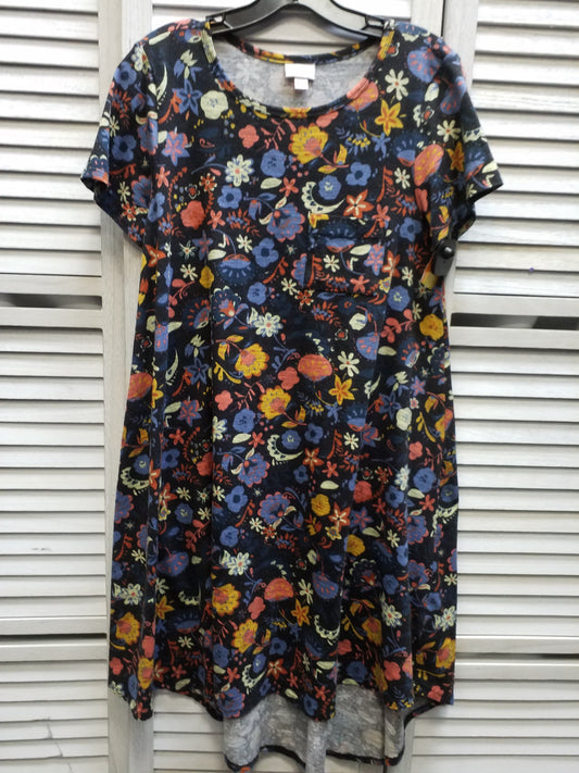 Multi-colored Dress Casual Short Lularoe, Size S