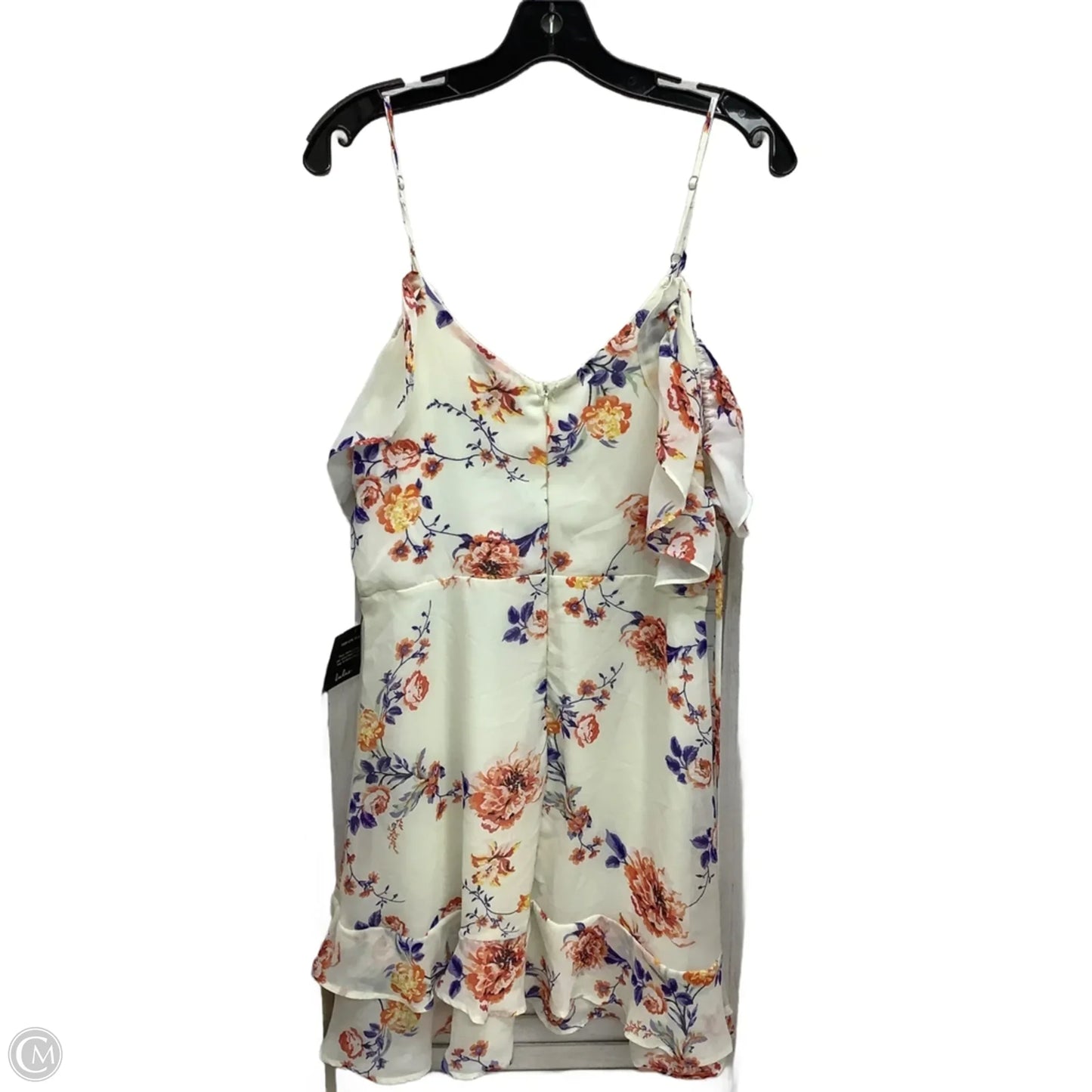 Dress Casual Midi By Lulus In Floral Print, Size: L