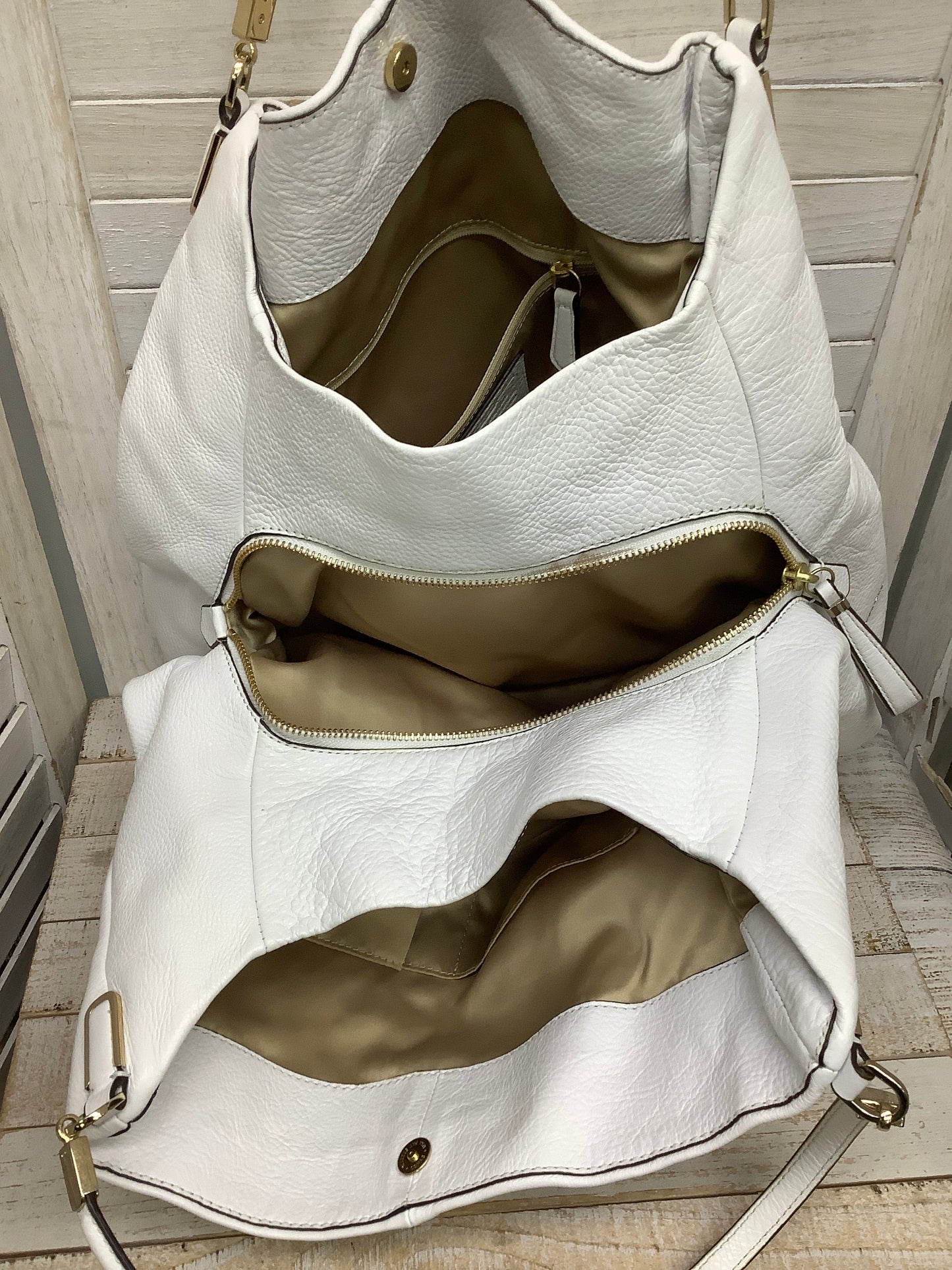 Tote designer By Coach, Size: Large