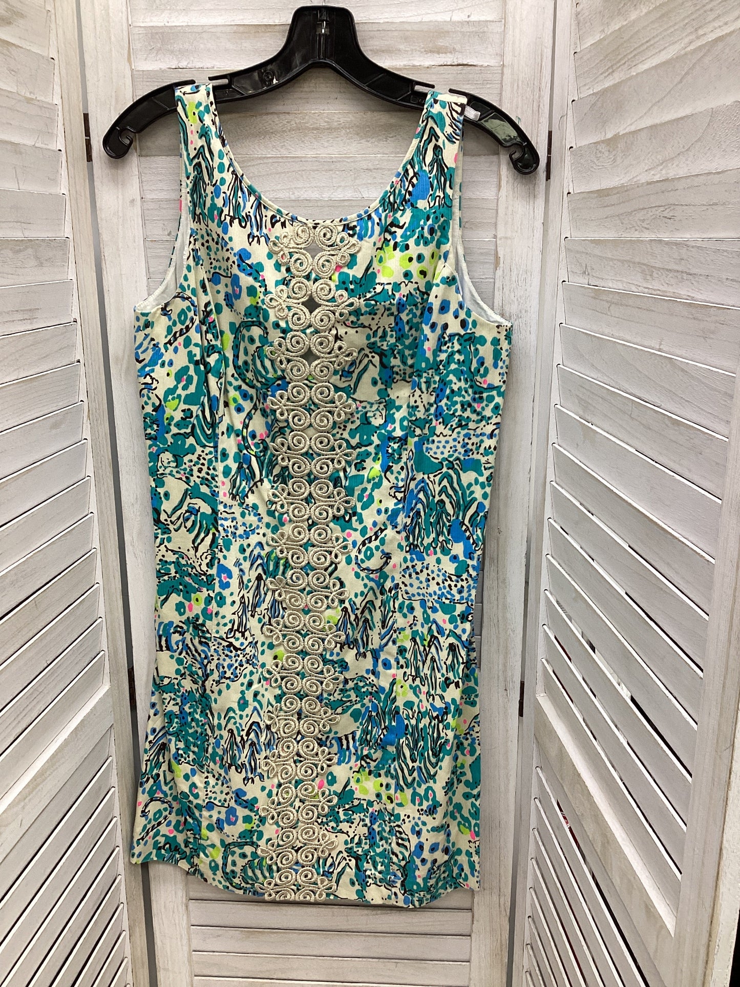 Dress Casual Midi By Lilly Pulitzer In Multi-colored, Size: 10