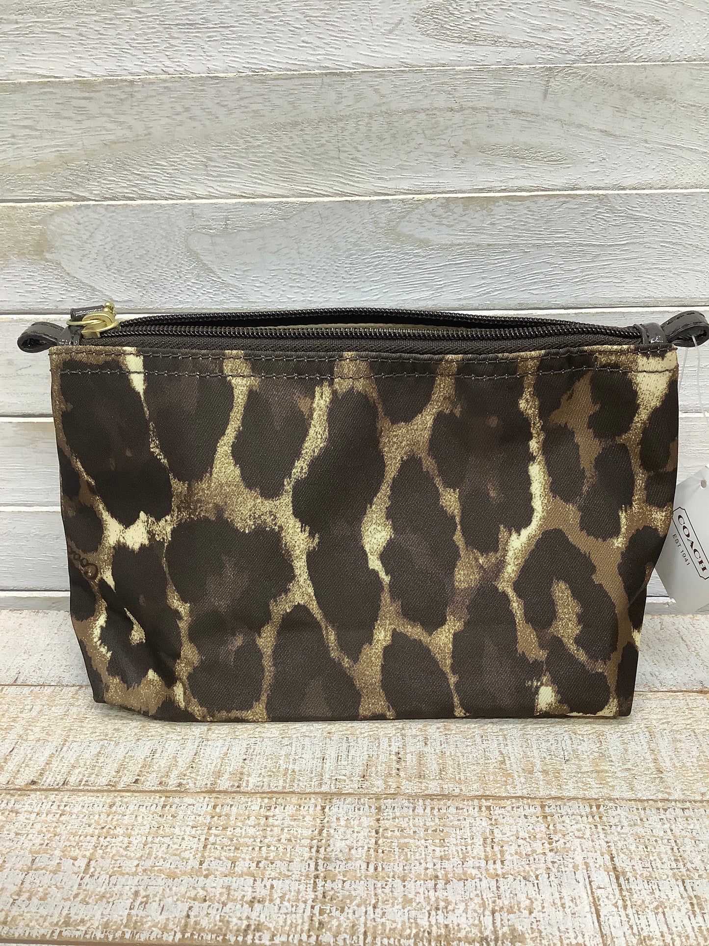 Makeup Bag Designer By Coach, Size: Small