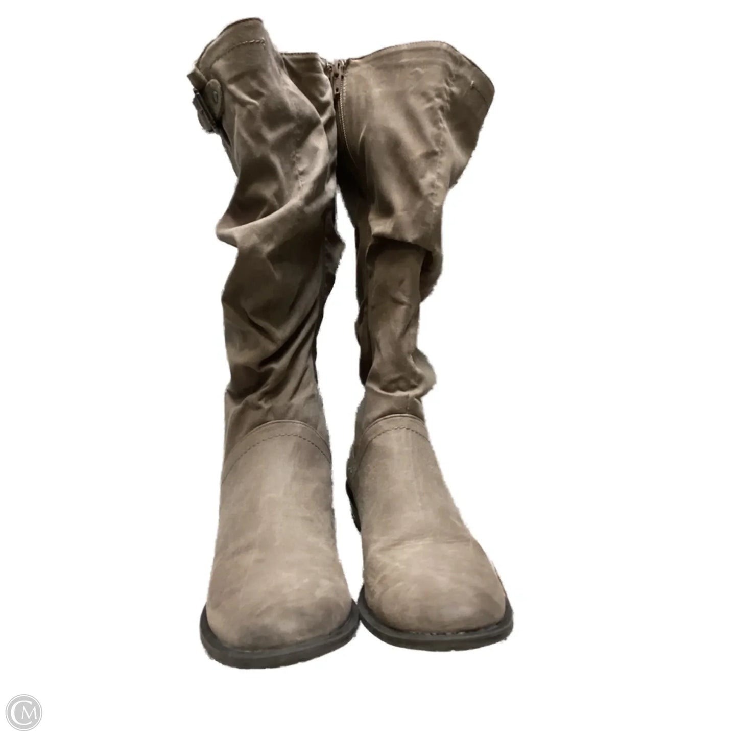 Boots Knee Flats By White Mountain In Tan, Size: 11