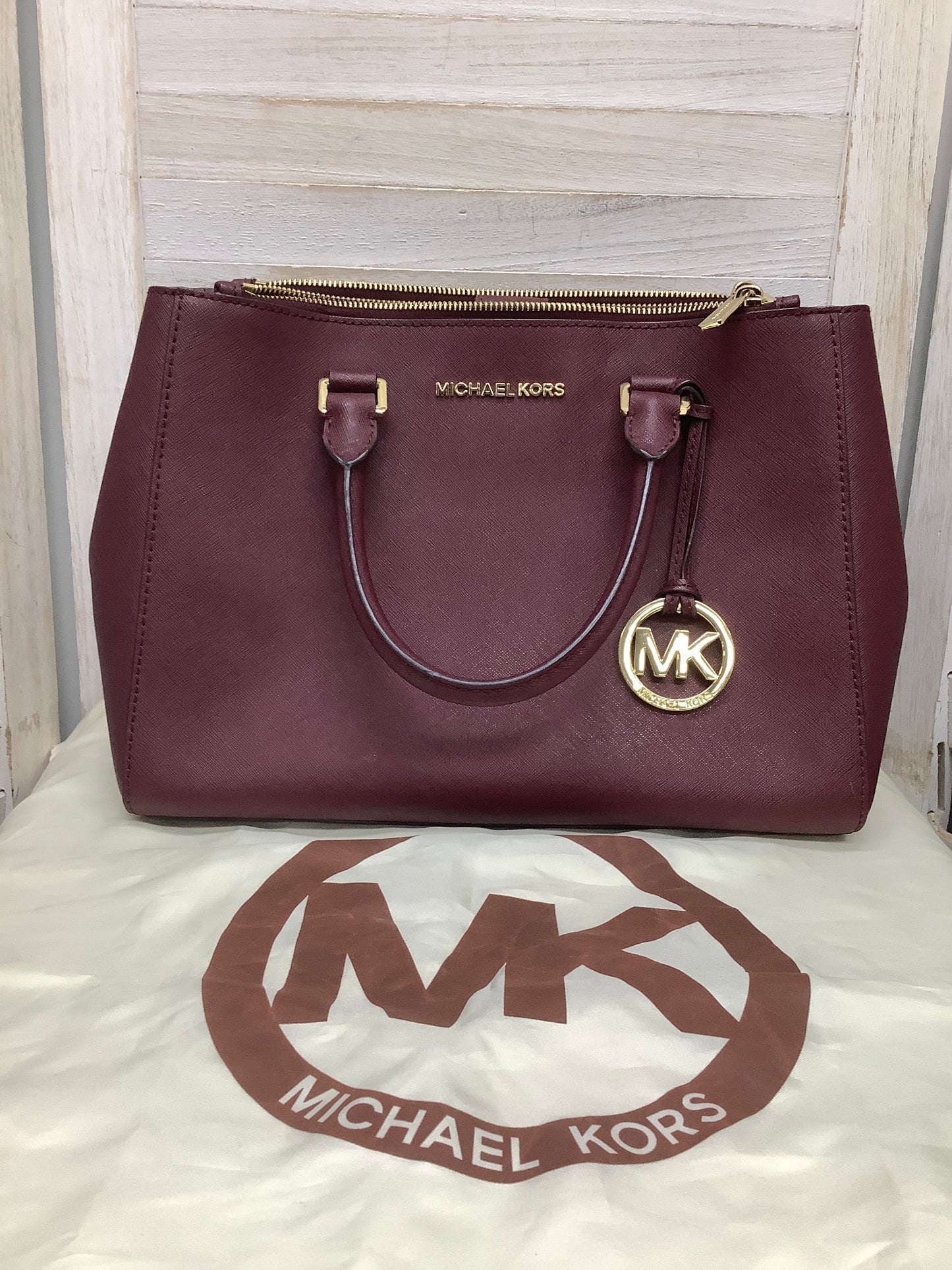 Handbag Designer By Michael Kors, Size: Large