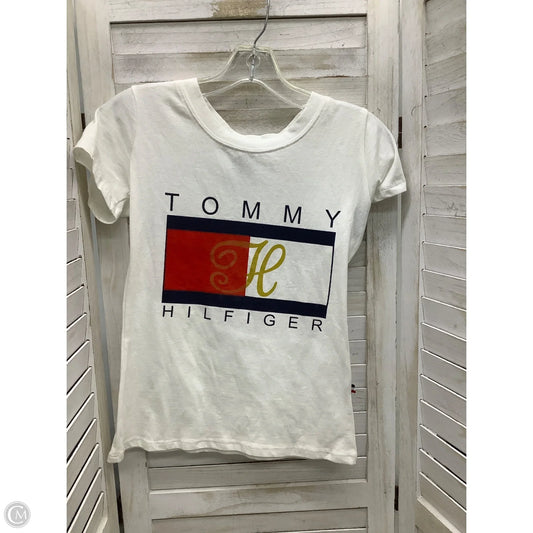 Top Short Sleeve By Tommy Hilfiger In Multi-colored, Size: S