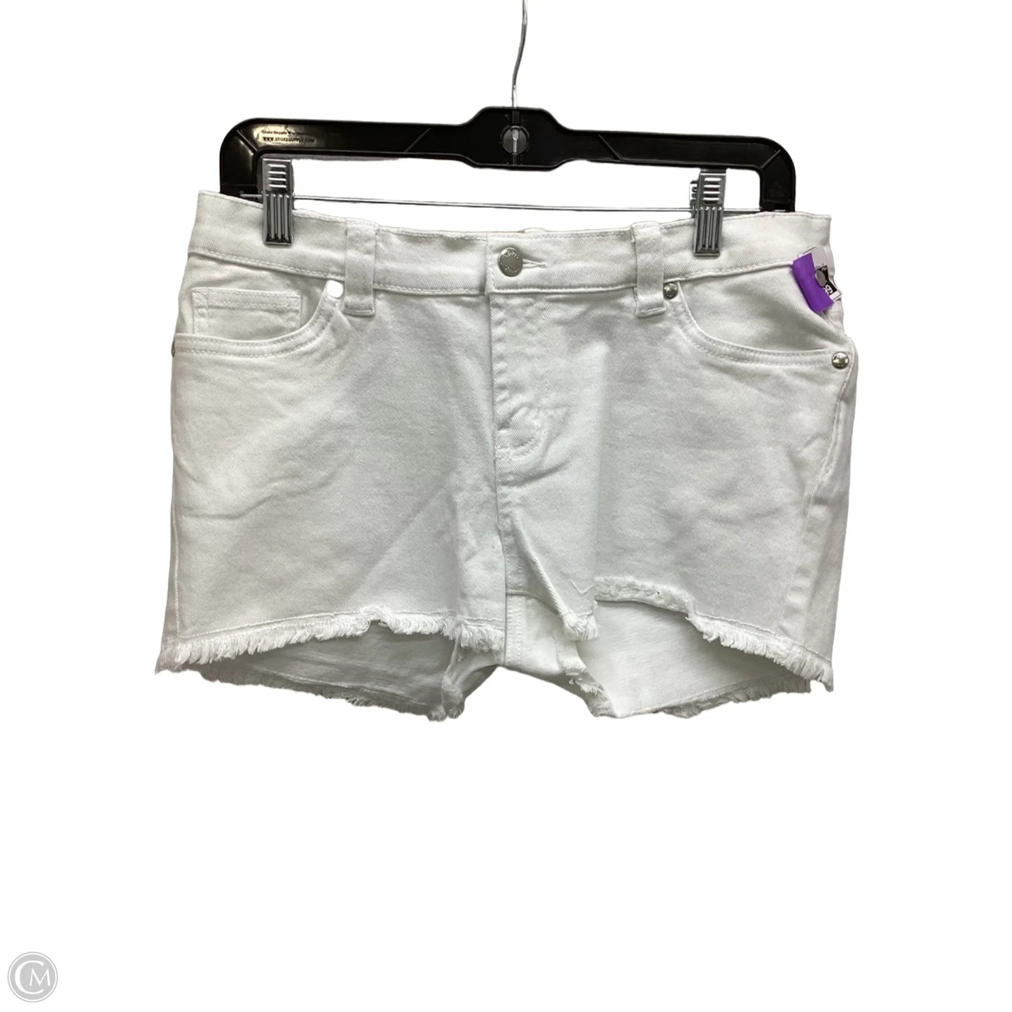 Shorts By Venus In White Denim, Size: 8
