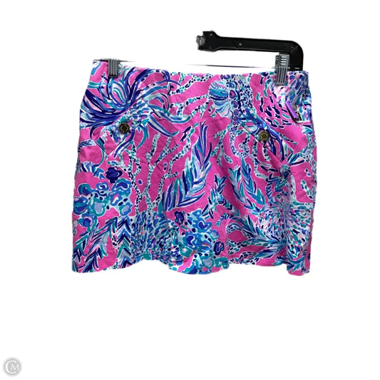 Skort Designer By Lilly Pulitzer In Multi-colored, Size: S