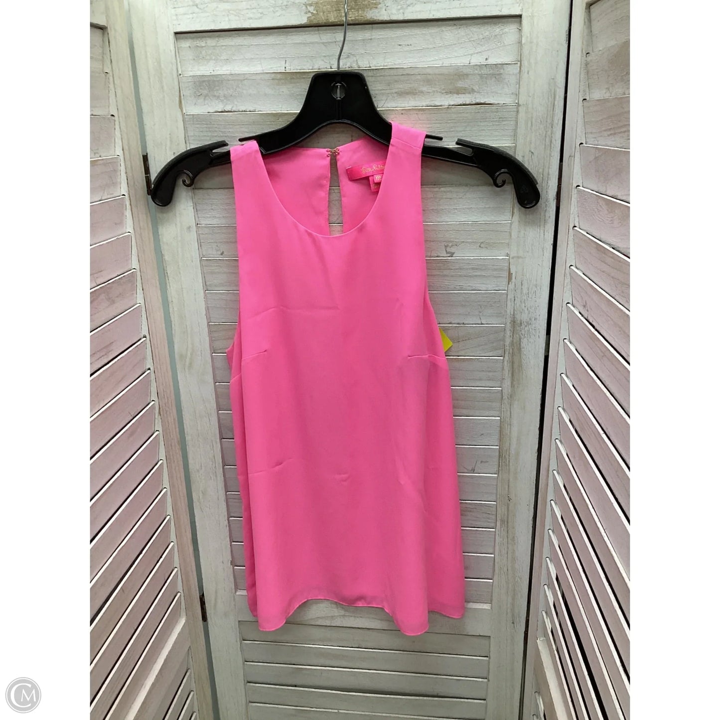 Top Sleeveless Designer By Lilly Pulitzer In Pink, Size: Xxs