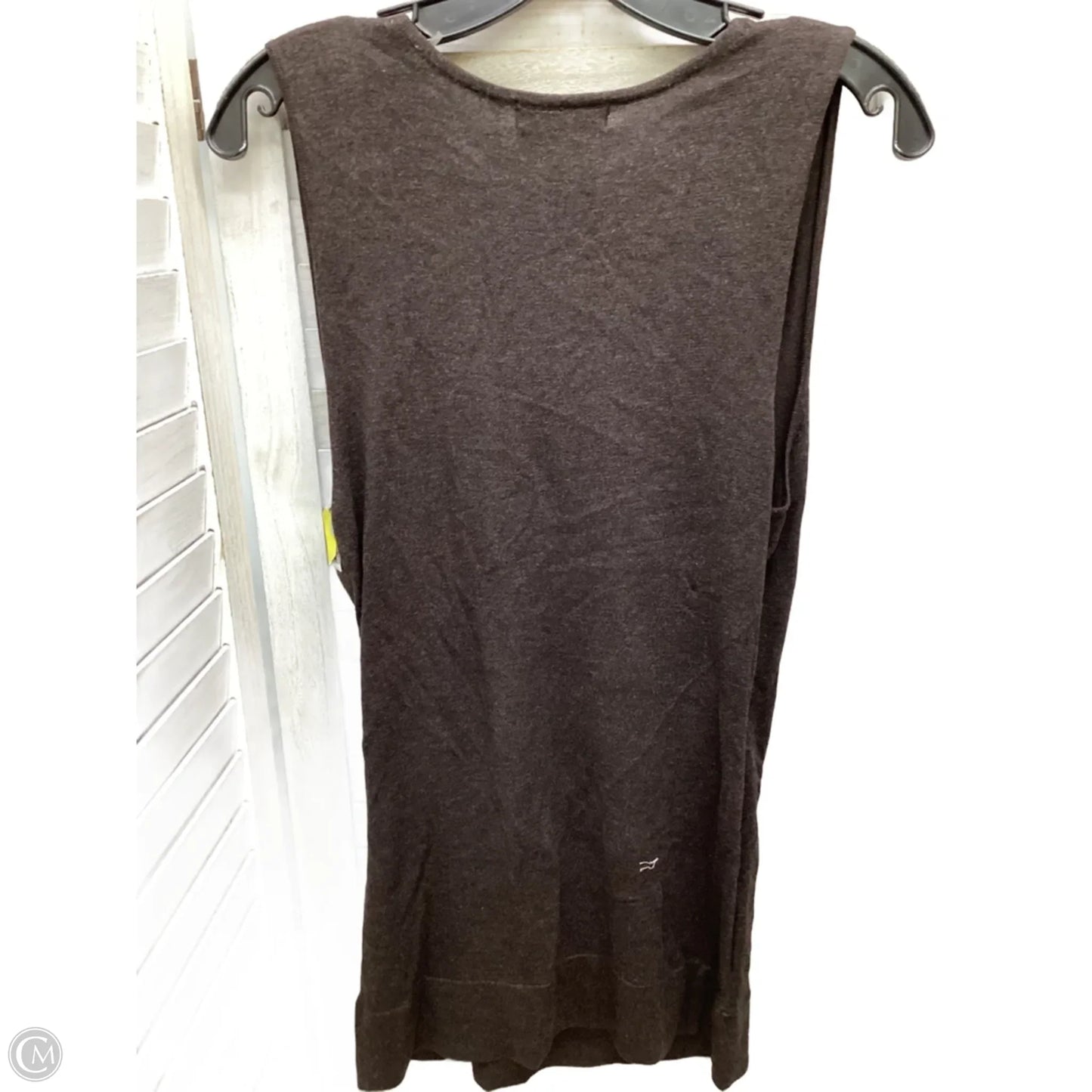 Top Sleeveless By Bcbgmaxazria In Brown, Size: L