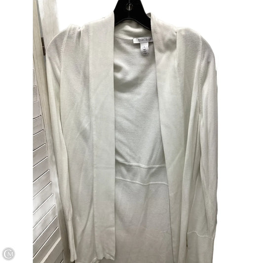Cardigan By White House Black Market In White, Size: L