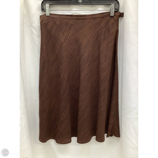 Skirt Maxi By Clothes Mentor In Black & Brown, Size: 6