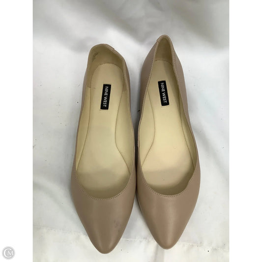 Shoes Flats By Nine West In Tan, Size: 9.5