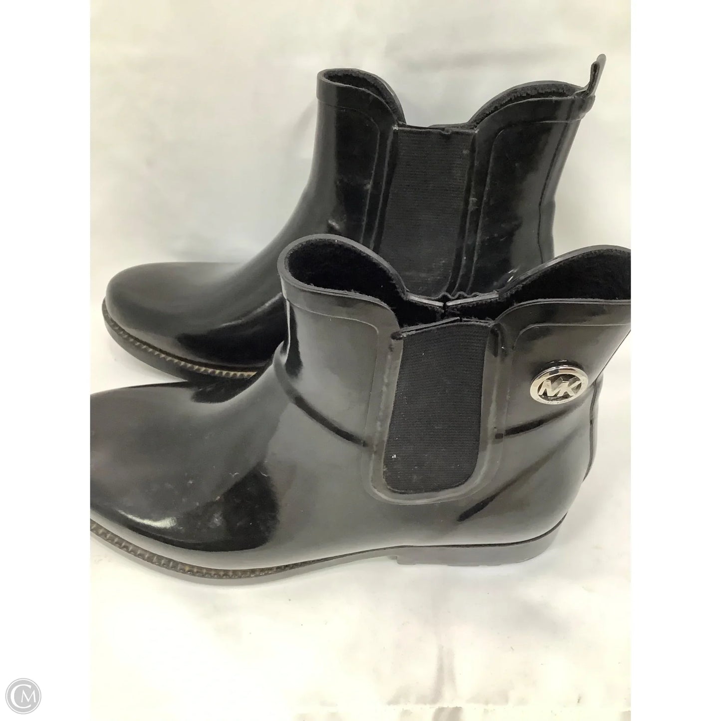 Boots Designer By Michael Kors In Black, Size: 8