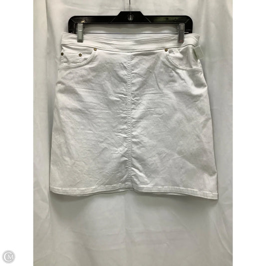 Skort By Hearts Of Palm In White, Size: 8