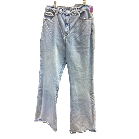 Jeans Boyfriend By Loft In Blue Denim, Size: 14