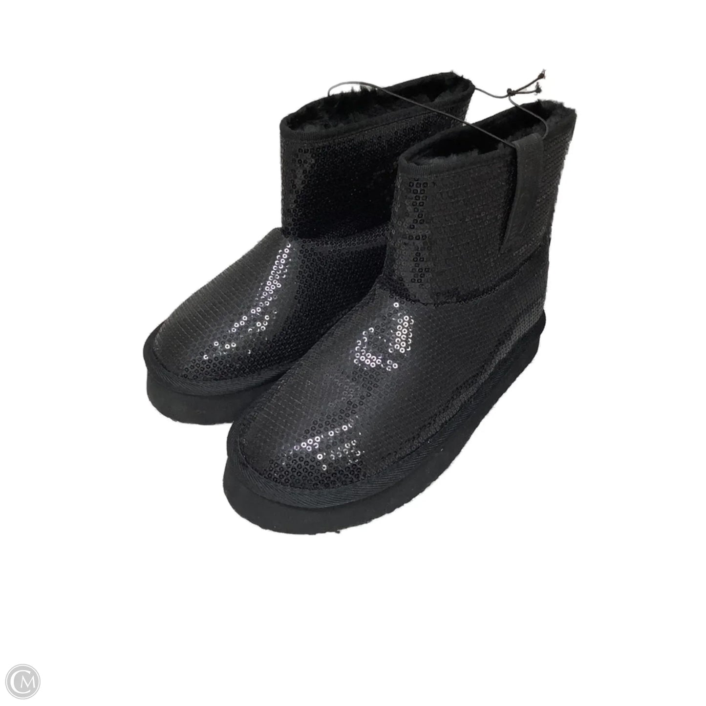 Boots Ankle Flats By Juicy Couture In Black, Size: 8.5