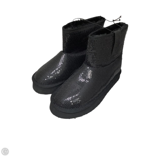 Boots Ankle Flats By Juicy Couture In Black, Size: 8.5