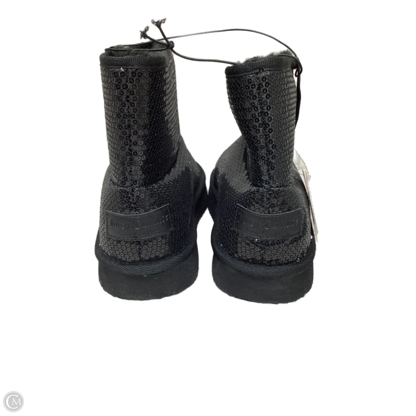 Boots Ankle Flats By Juicy Couture In Black, Size: 8.5