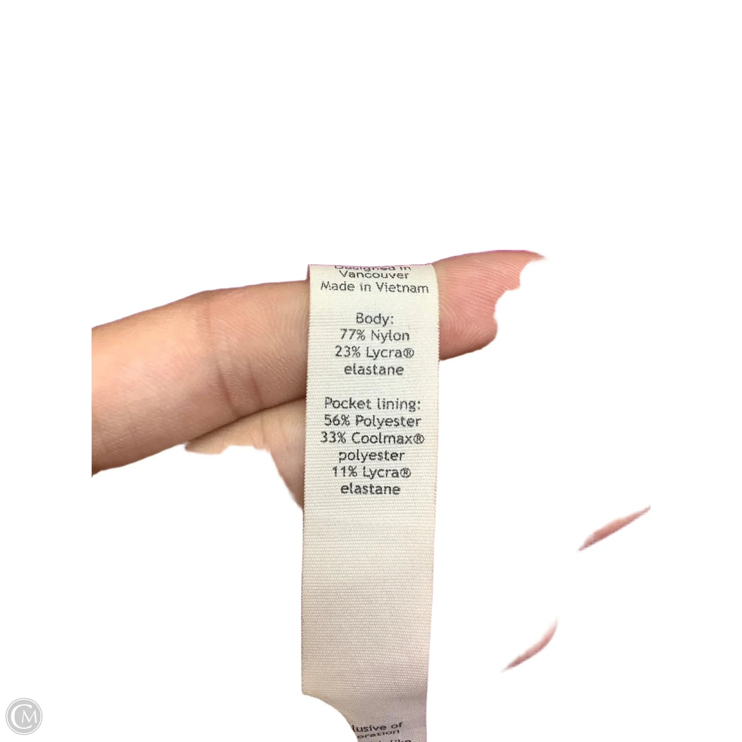 Athletic Leggings By Lululemon In Pink, Size: 14