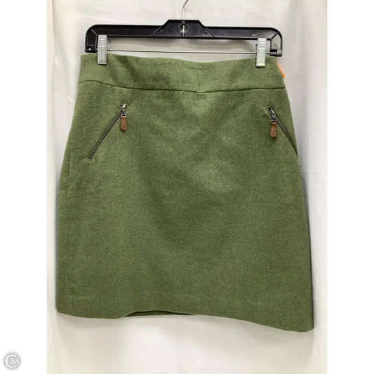 Skirt Midi By Talbots In Green, Size: 10p