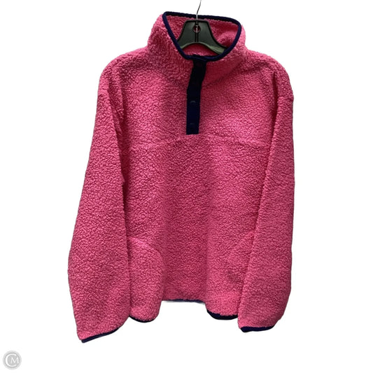 Sweatshirt Collar By St Johns Bay In Pink, Size: L