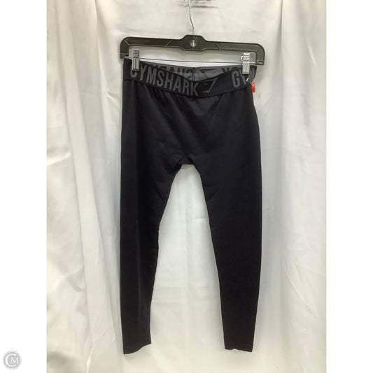 Athletic Leggings By Gym Shark In Black, Size: S