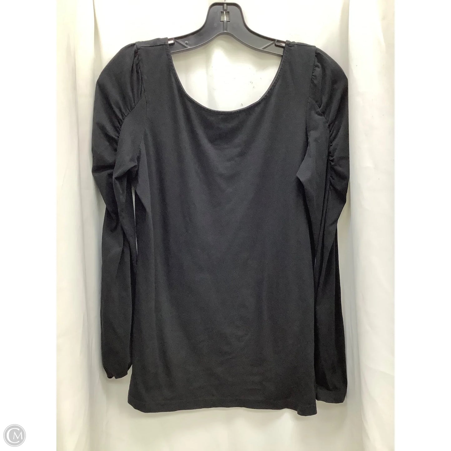 Top Long Sleeve Designer By Lilly Pulitzer In Black, Size: L