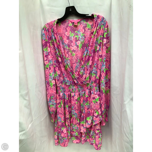 Dress Designer By Lilly Pulitzer In Multi-colored, Size: 16