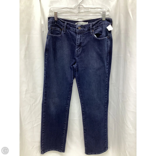 Jeans Wide Leg By Levis In Blue Denim, Size: 10
