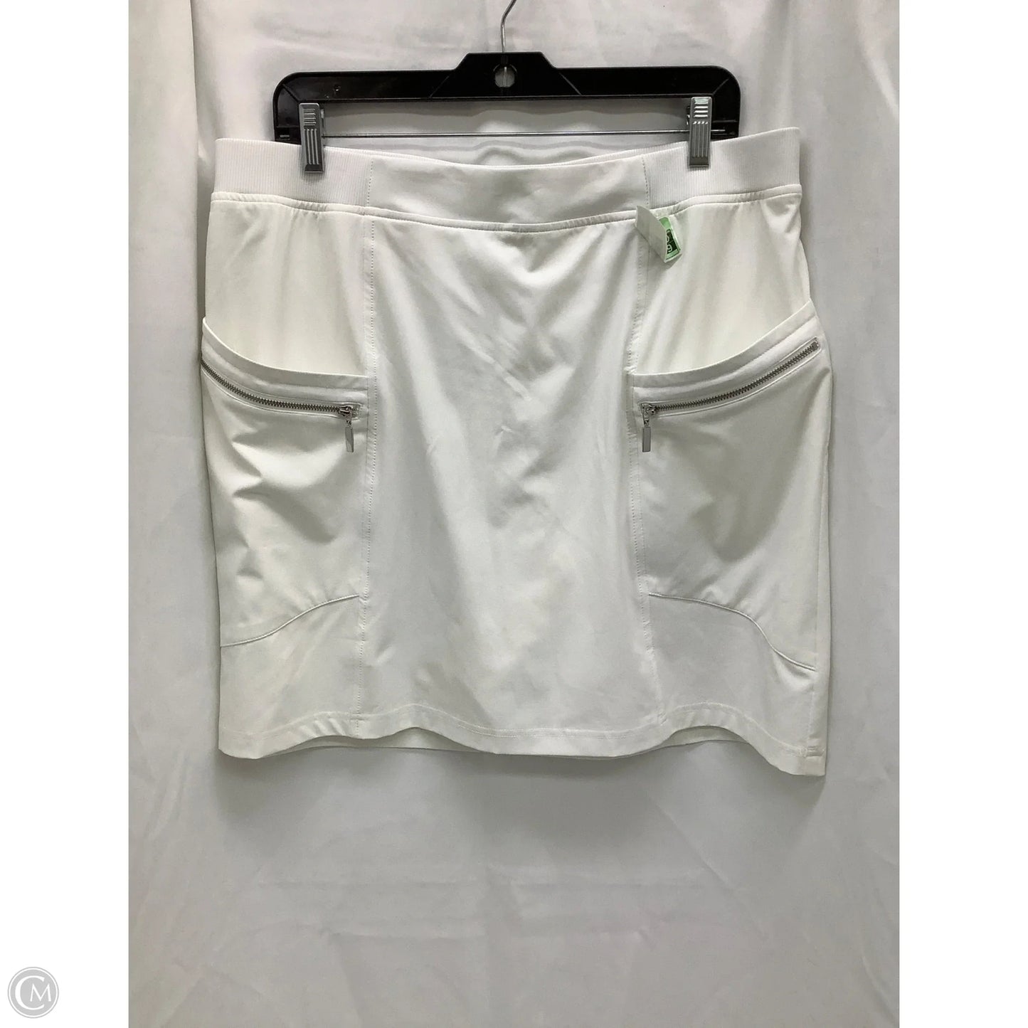 Skort By Chicos In White, Size: 14
