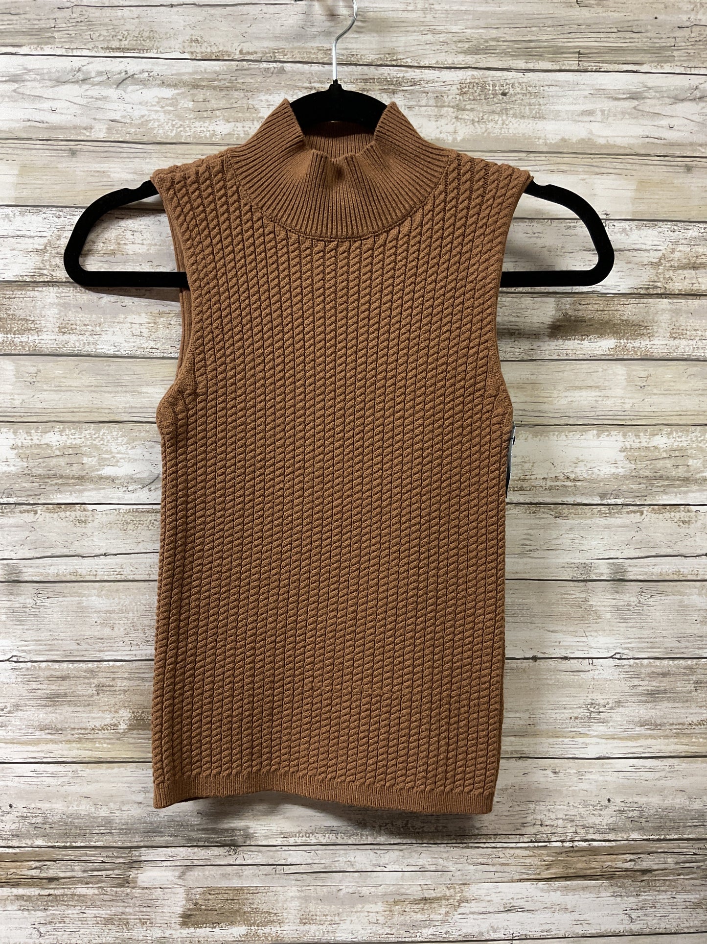 Top Sleeveless By Elie Tahari In Brown, Size:S