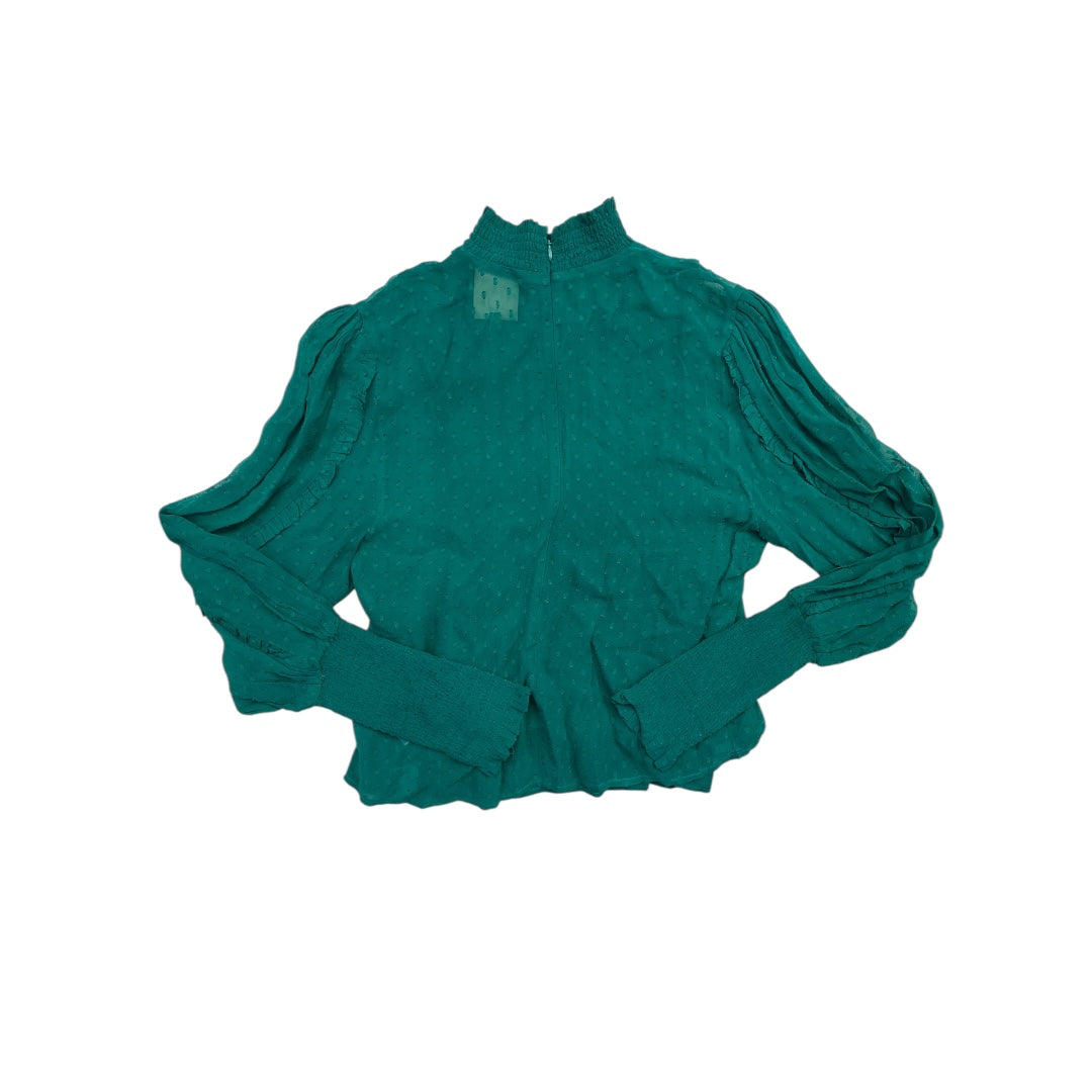 Top Ls By Farm Rio In Green, Size:M