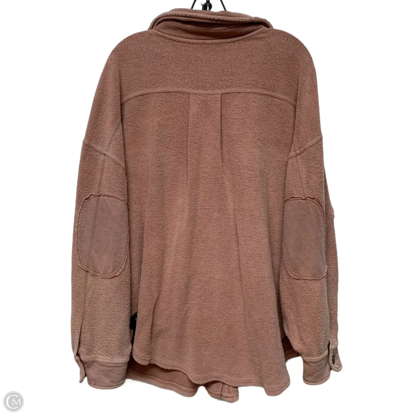 Jacket Shirt By Free People In Pink, Size: M