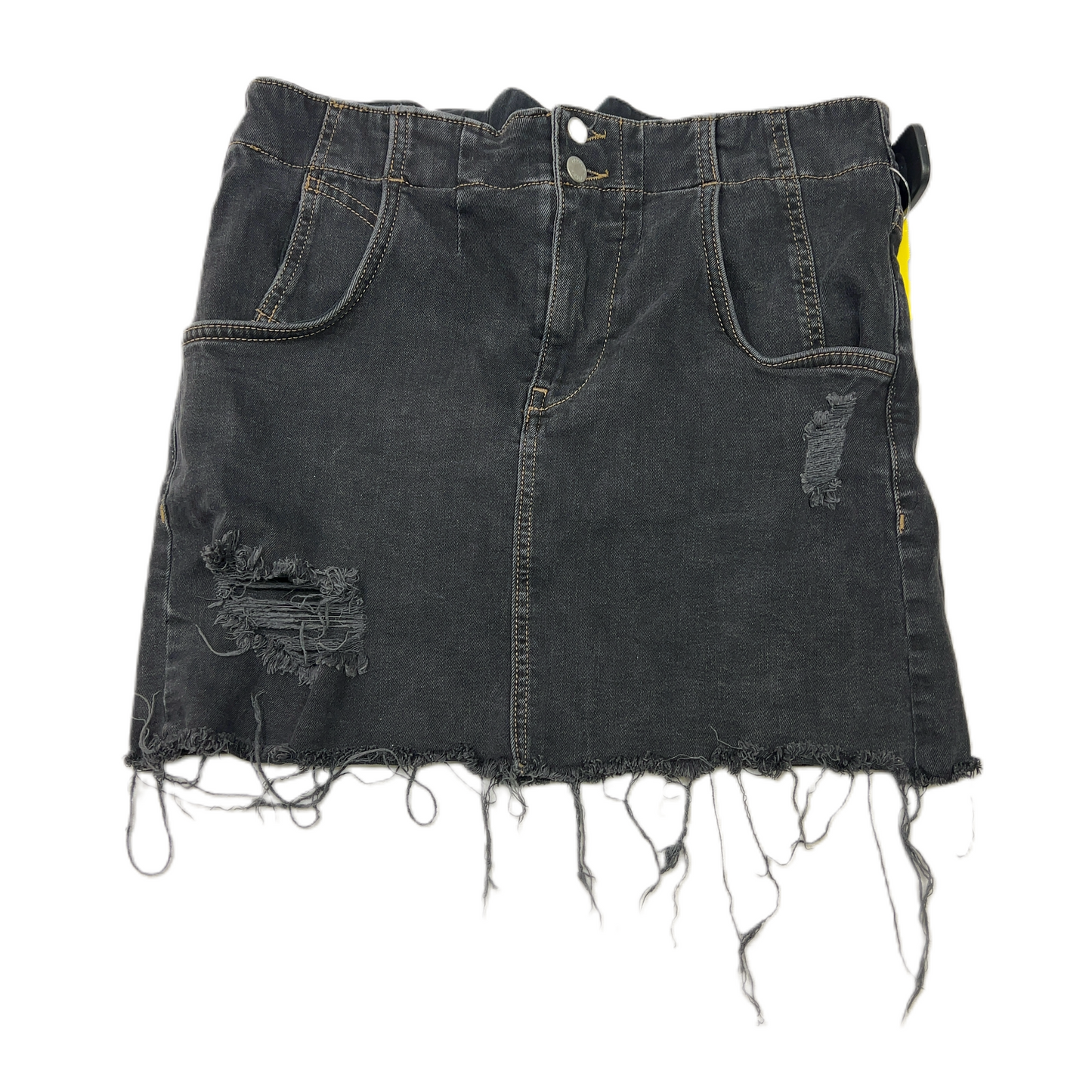 Black Denim  Skirt Mini & Short By Free People  Size: S