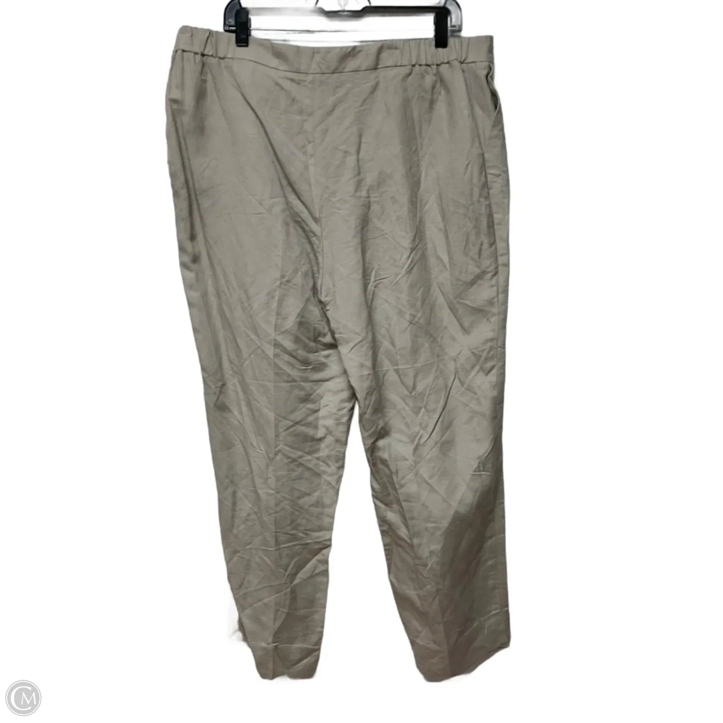 Pants Dress By Kasper In Cream, Size: 16