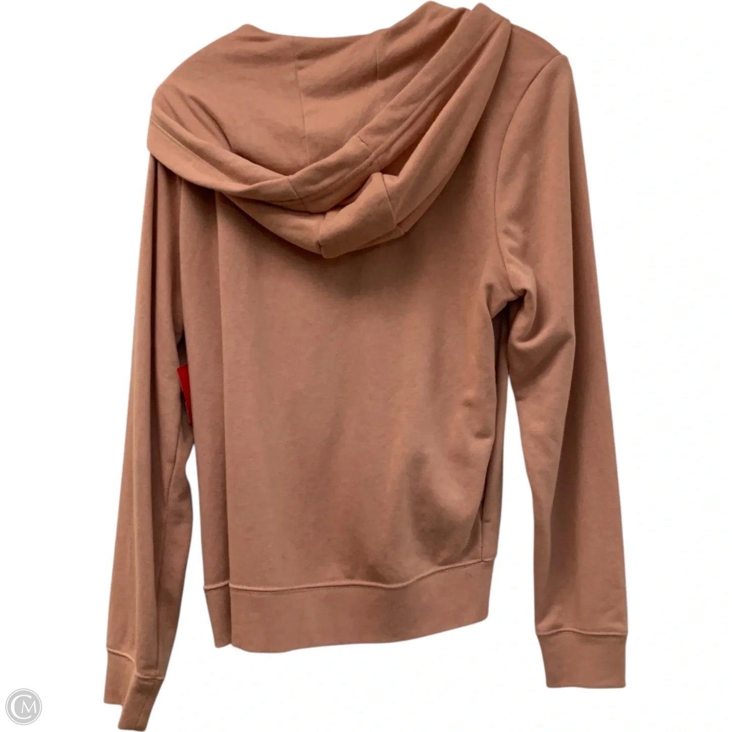 Athletic Jacket By Nike Apparel In Peach, Size: M