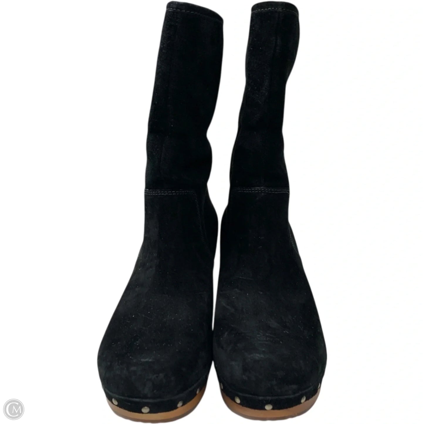 Boots Designer By Ugg In Black, Size: 7