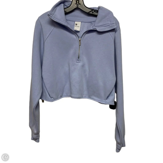 Sweatshirt Collar By All In Motion In Blue, Size: L