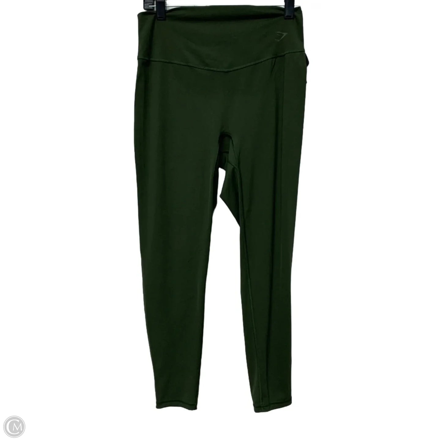 Athletic Leggings By Gym Shark In Green, Size: L