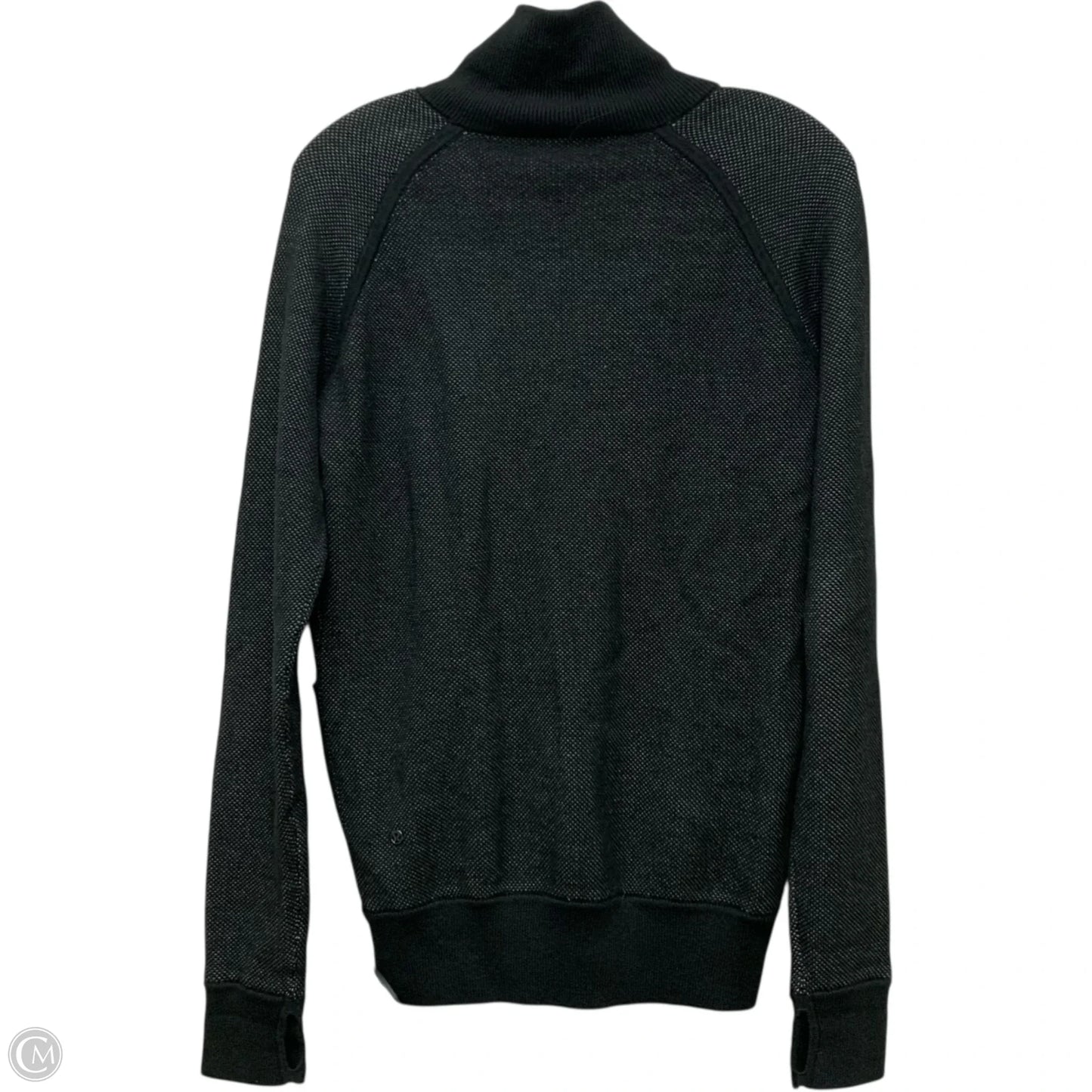 Athletic Jacket By Lululemon In Black, Size: S