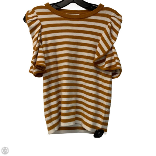 Top Sleeveless By Anthropologie In Striped Pattern, Size: Xs