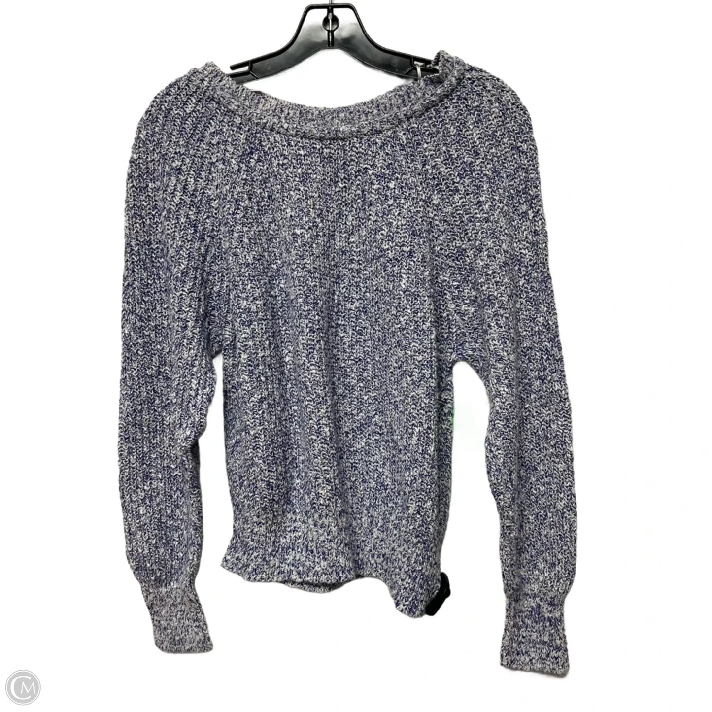 Sweater By Free People In Blue & White, Size: S